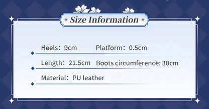 IN STOCK Saber Shoes Game Honkai: Star Rail x Fate Stay Night DokiDoki-SR HSR Saber Cosplay Shoes Women Boots