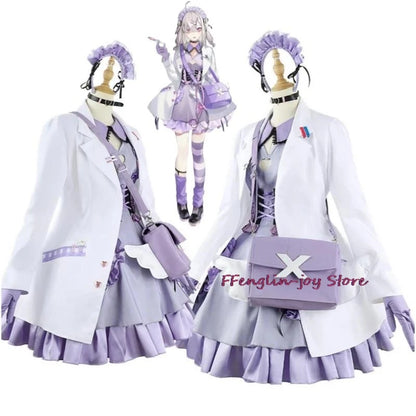 Sukoya Kana Cosplay Costume Set Asian Size Polyester