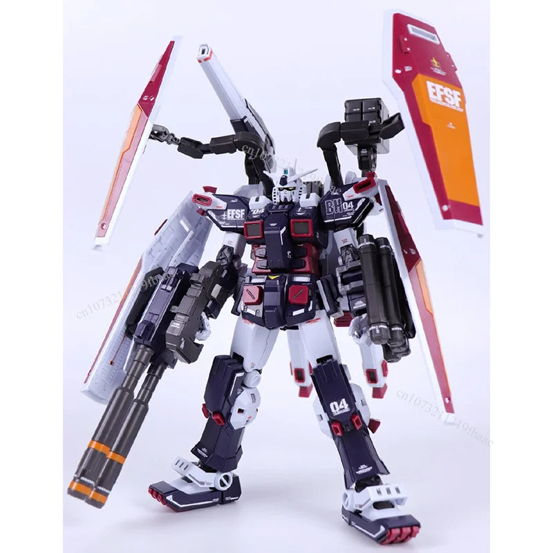 DABAN 6654 FA-78 MG 1/100 FA 78 Full Armor Thunderbolt Ver. Assembly Model Kit Action Figures Toy Robot Plastic Model Kits Gifts
