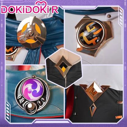 Ineffa Cosplay Costume Game Genshin Impact Cosplay DokiDoki-R Women Robot Costume Nod-Krai Ineffa Costume