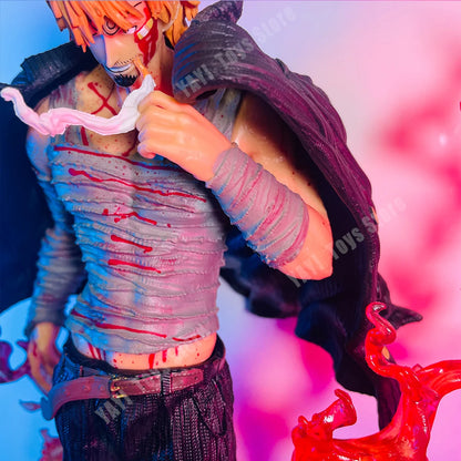 New 28cm One Piece Sanji Anime Figure Model Action FigurePVC GK Roronoa Collection Ornament Collecting Toys for Gift