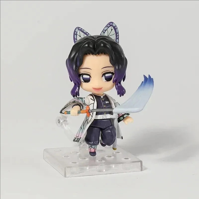 Tomioka Giyuu & Tokitou Muichirou Demon Slayer Kimetsu No Yaiba PVC Q-Version Anime Figurine Action Model Toy Collection