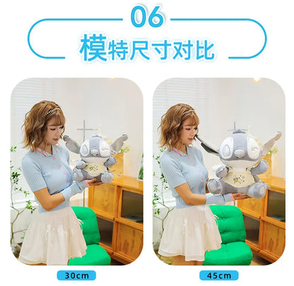 45/60/75cm Big Size Disney Stitch Anime Plush Stuffed Doll Lilo & Stitch Room Decoration Plushies Pillow Ornaments Holiday Gift