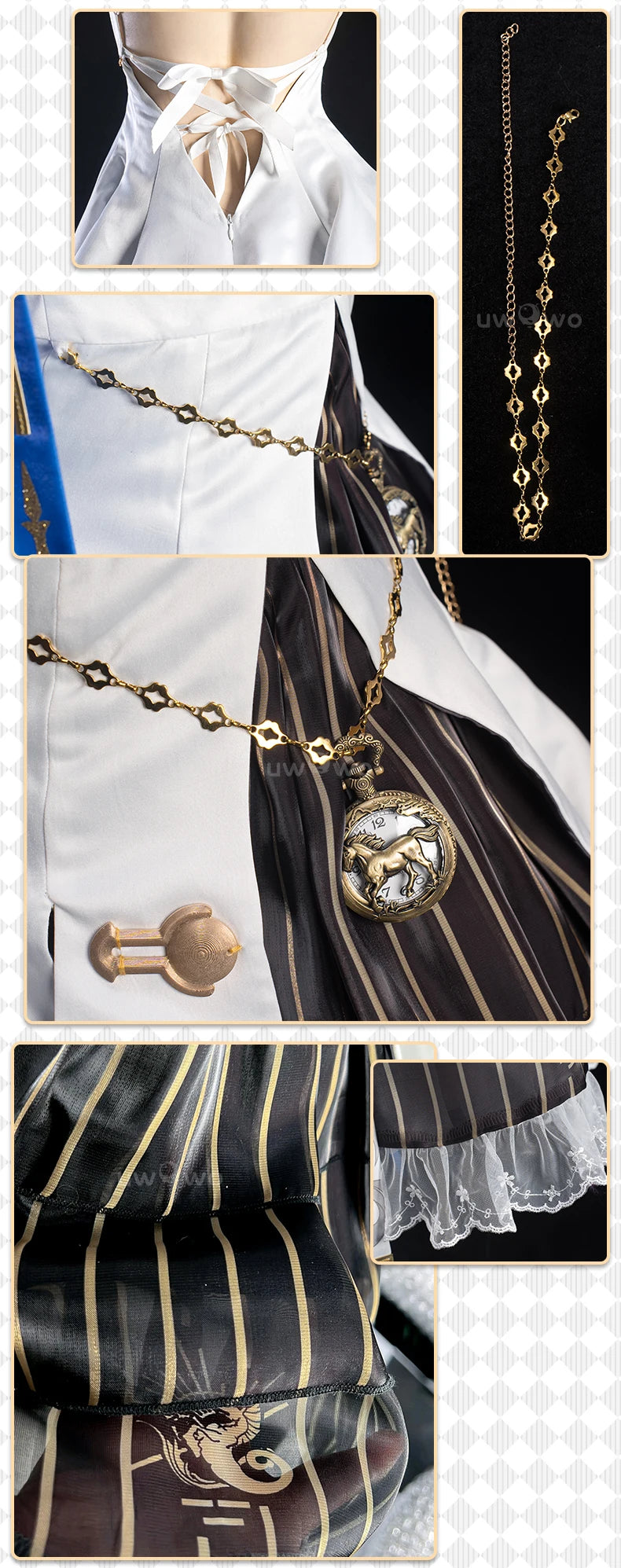 IN STOCK UWOWO Phoebe Cosplay Game Wuthering Waves Phoebe Cosplay Costume