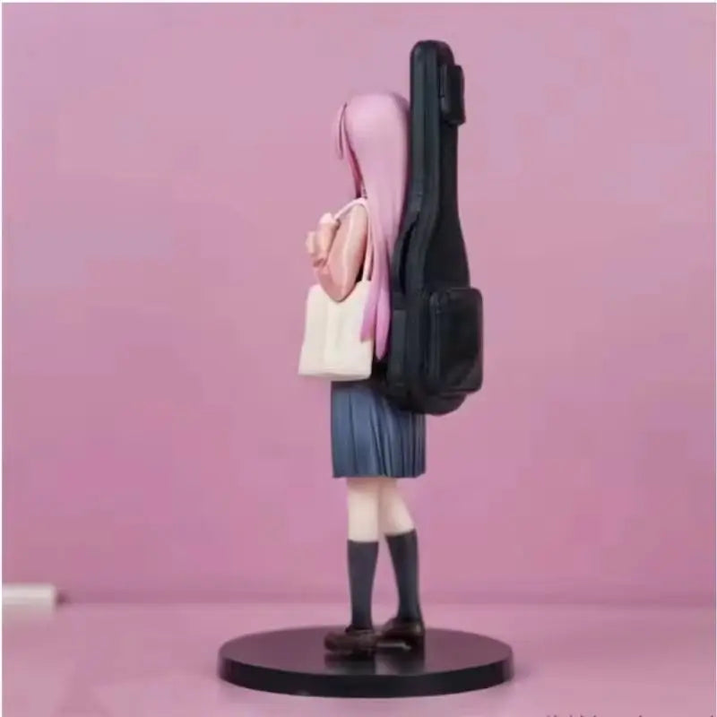 BOCCHI THE ROCK! Gotoh Hitori PVC Action Figure Anime Guitar Girl Backpack Pose Hitori Chan Cute Desk Decor Fan Collectible Gift