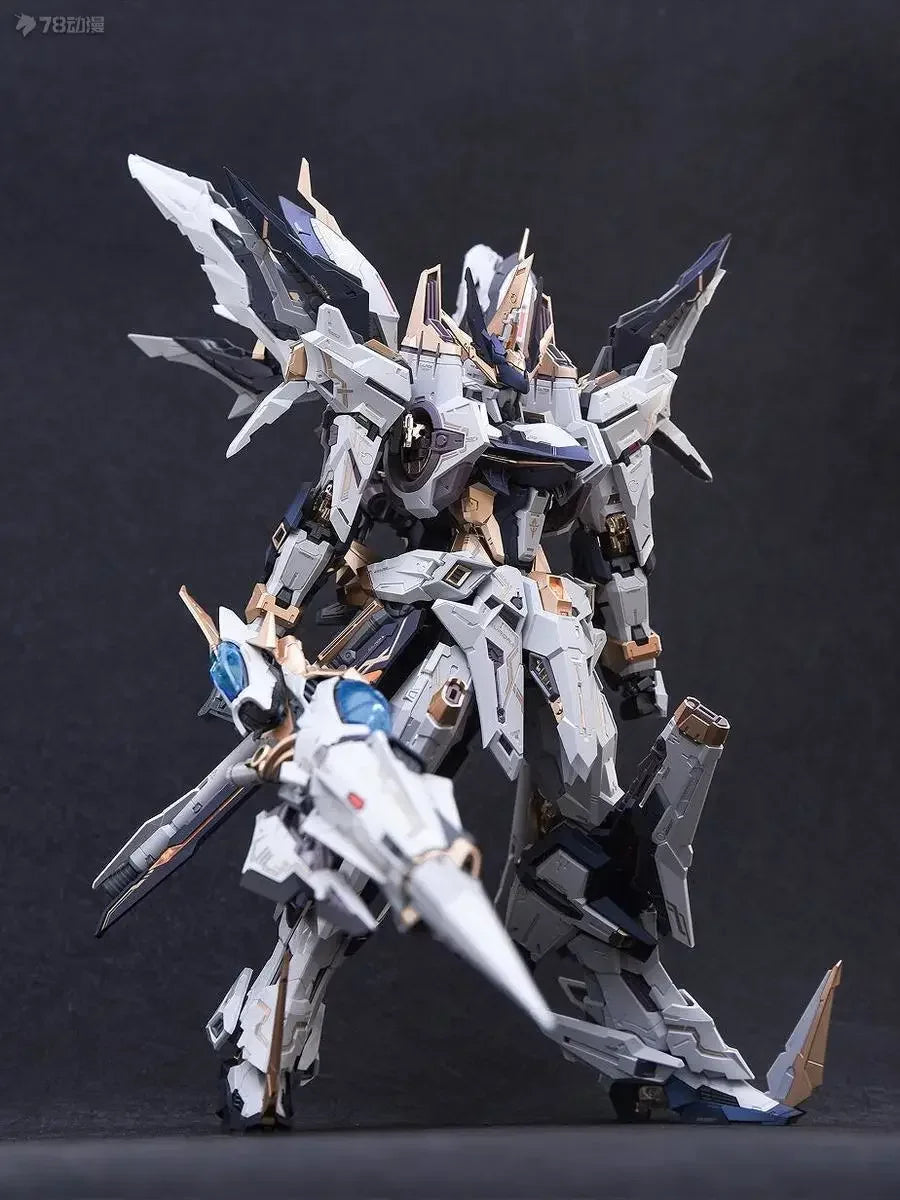 Original Infinite New Star 1/100 Aurora Imperial Dawn Knight Troops Alloy Die Casting Frame Model Halloween Gift