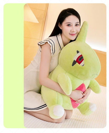 35/70cm Larvitar Pokemon Plush Toys Large Anime Doll Cute Pillow Giant Pokémon Plushie Tyranitar Stuffed Gift for Kids Christmas