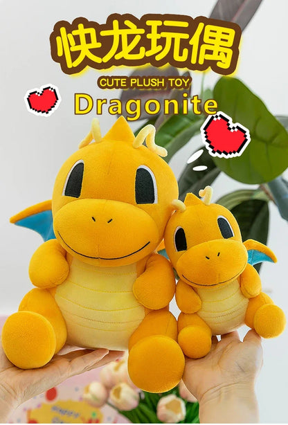 17/47cm Dragonite Pokemon Pillow Doll Lucario Plush Pokémon Plushie Anime Stuffed Toys Charizard Birthday Soft Gift for Children