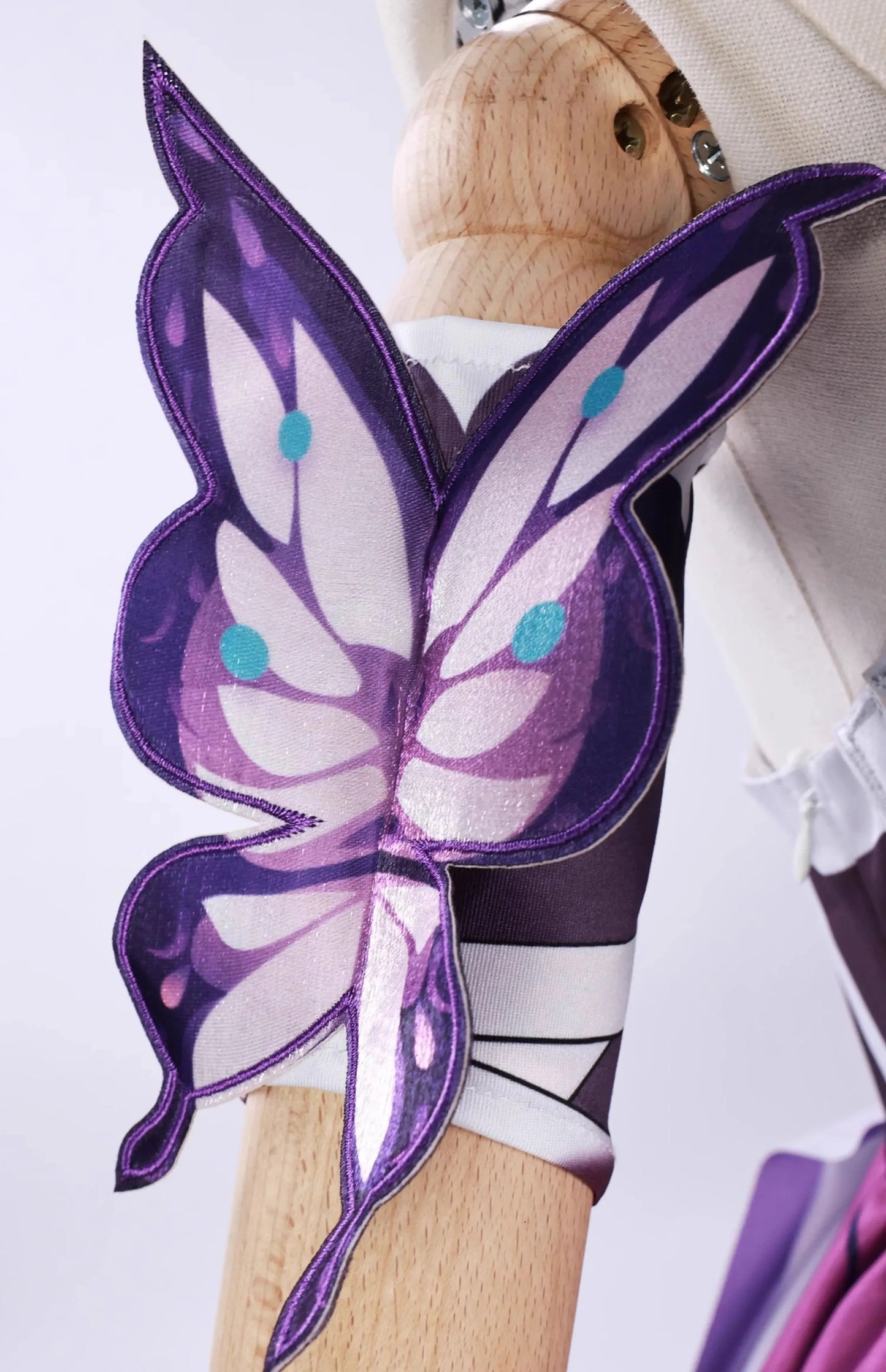 iCoser Honkai Star Rail Castorice Cosplay Costume Wig Dress Uniform Headwear Halloween Party for Women Girls Carnival Cos Props