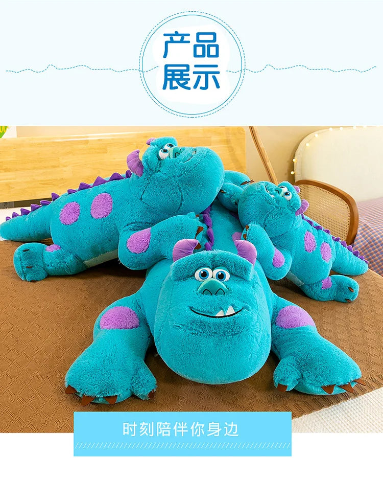 135cm Disney Large James P. Sullivan Stuffed Toys Monsters University Inc. Plush Dolls Kawaii Pillow Hugs With Anime Ornamental