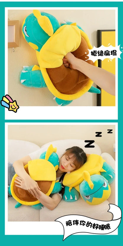 35/70cm Drednaw Pokemon Large Plush Toys Anime Doll Cute Pillow Cartoon Giant Pokémon Plushie Stuffed Gift for Kids Christmas