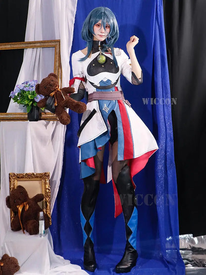 Honkai Star Rail Natasha Cosplay Costume Set Polyester