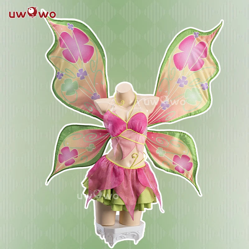 PRE SALE UWOWO Flora Cosplay Anime Flora S4 Fairy Club Transformation Cosplay Costume S-3XL Halloween Costume