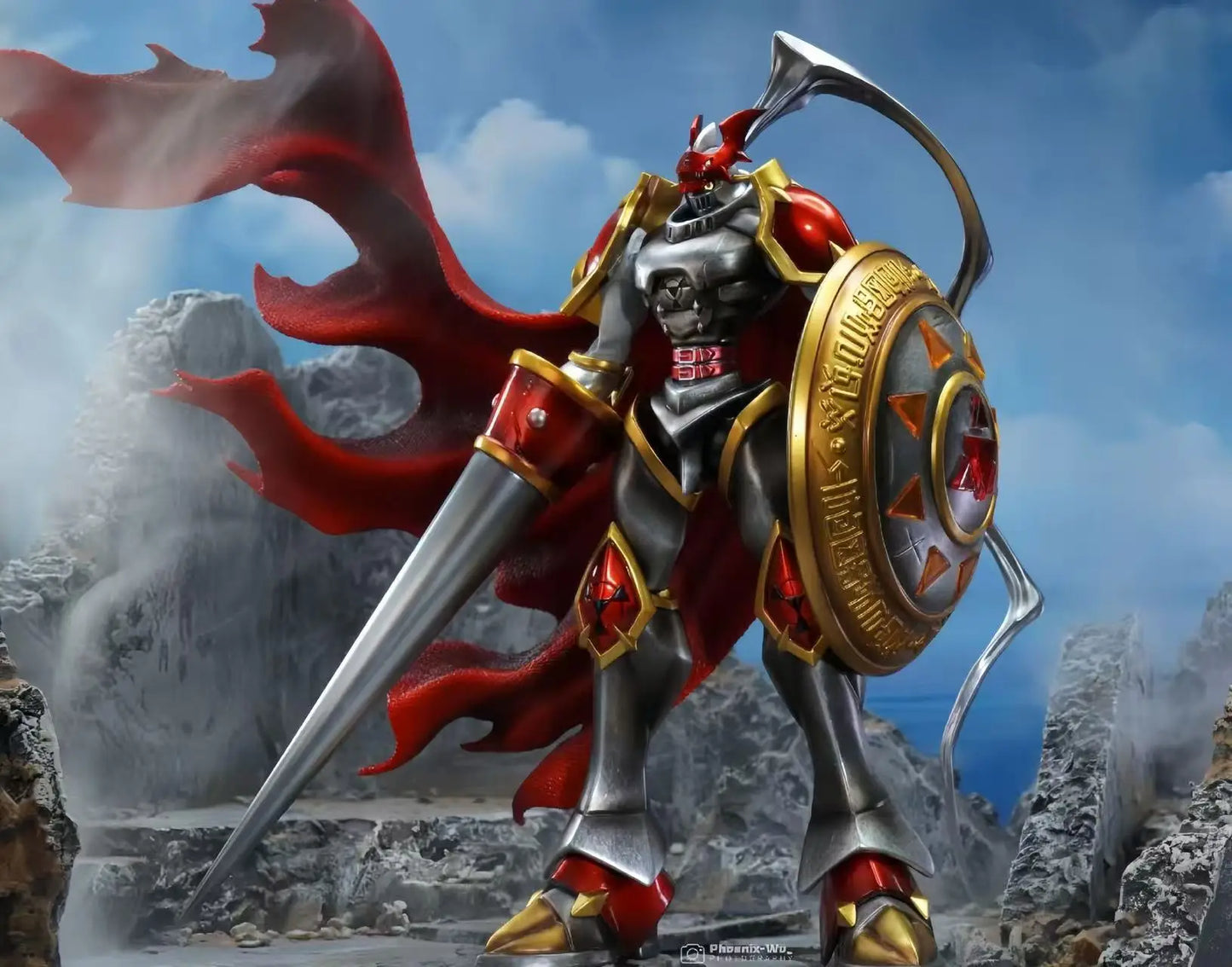 Bandai Digimon Gallantmon 40cm PVC Model