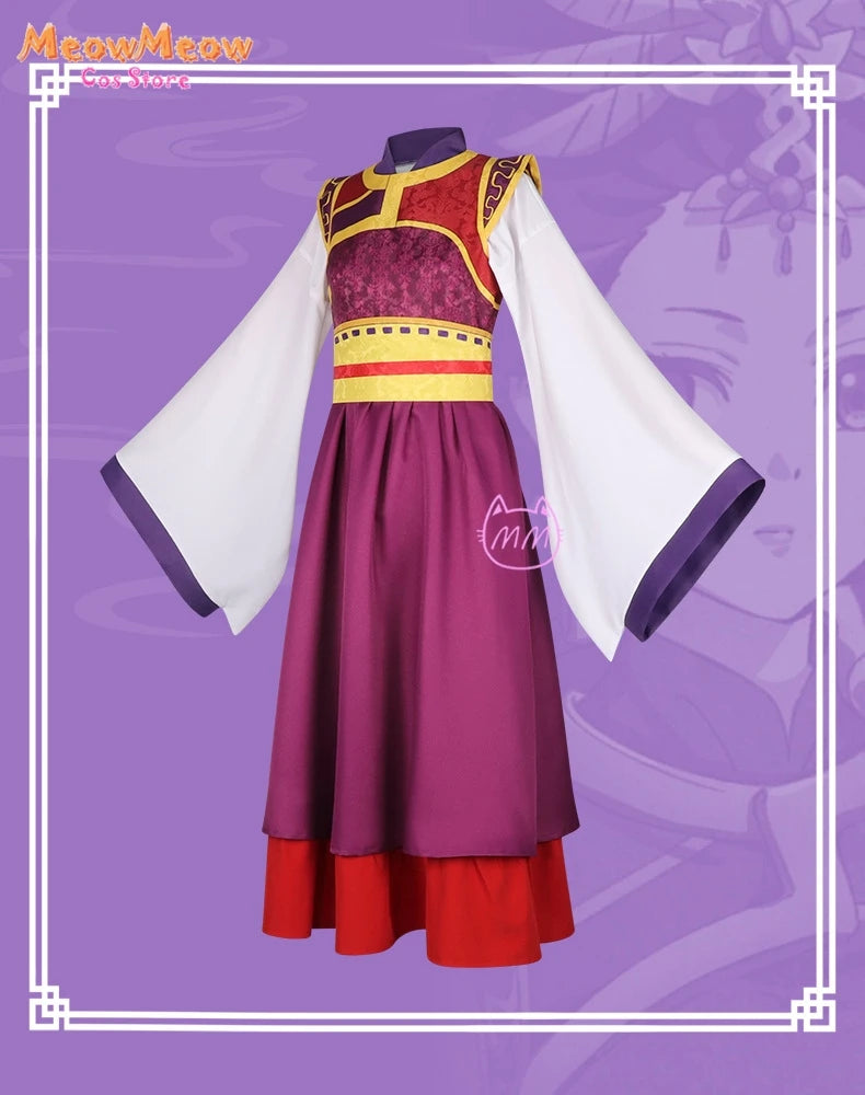 The Apothecary Diaries Cui Cosplay Set Polyester Hanfu Dress