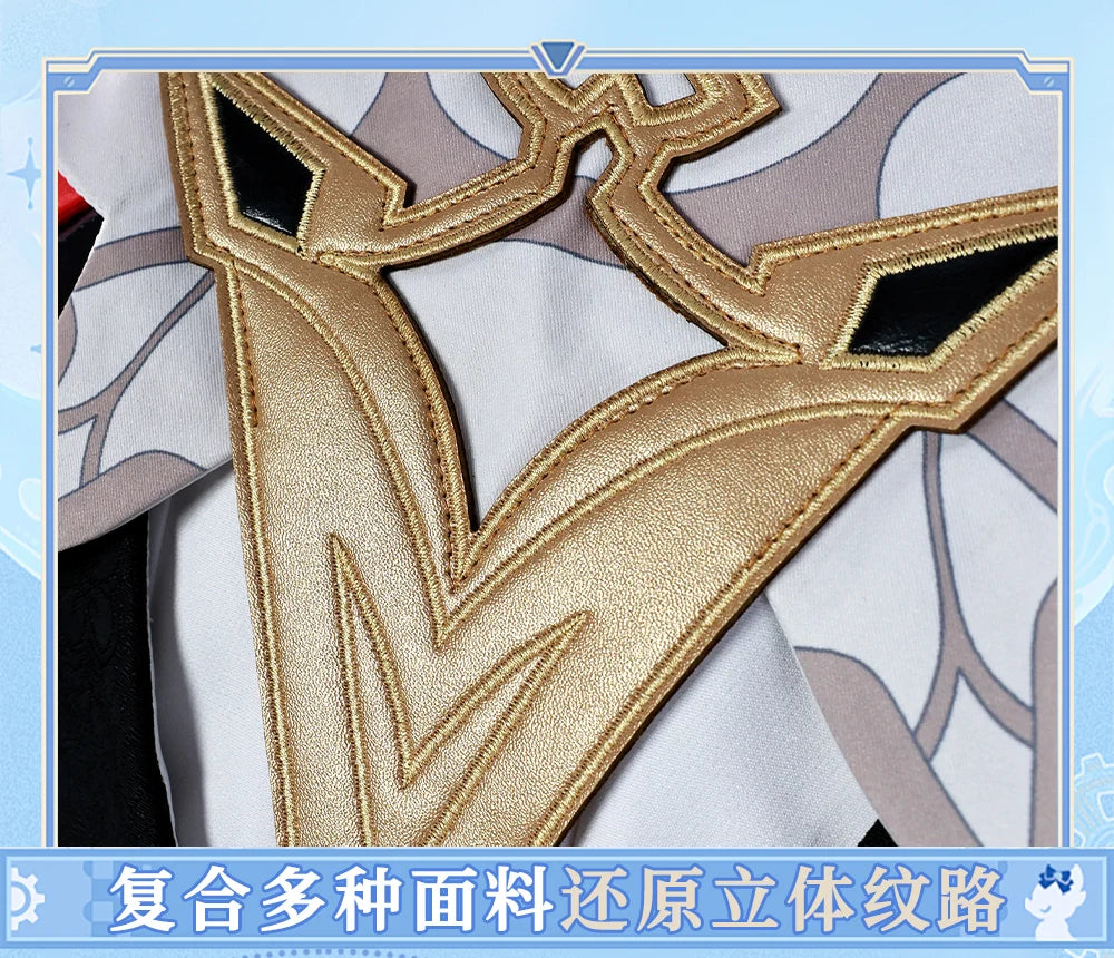 Genshin Impact Dahlia Cosplay Costume Wig Uniform Cloak Jacket Hat New Skins Outfit Halloween Party Women Men Role Play iCoser