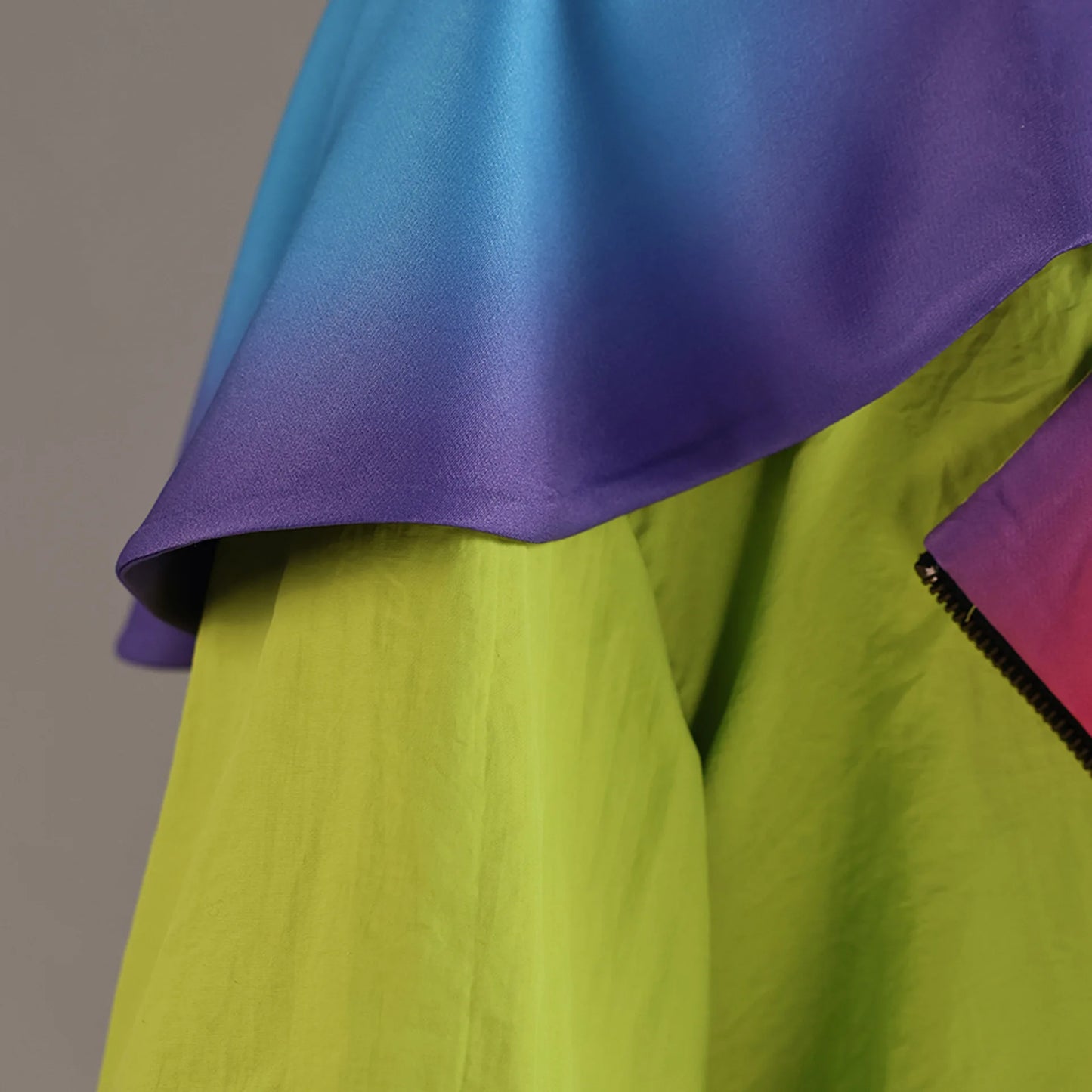 Anime Gnosia Yuri Cosplay Costume Wig Green Jacket Uniform Carnival Halloween Party for Women Men Girls Role Play Outfit Props