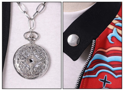 Anime Movie KPop Demon Hunters Rumi Cosplay Costume Yellow Jacket Huntrix Uniform Earrings Halloween Party for Women Girls Props