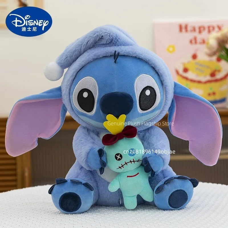 80cm Super Big Size Stitch Disney Anime Plush Stuffed Doll Lilo & Stitch Plushies Room Decorates Children's Pillow Holiday Gifts