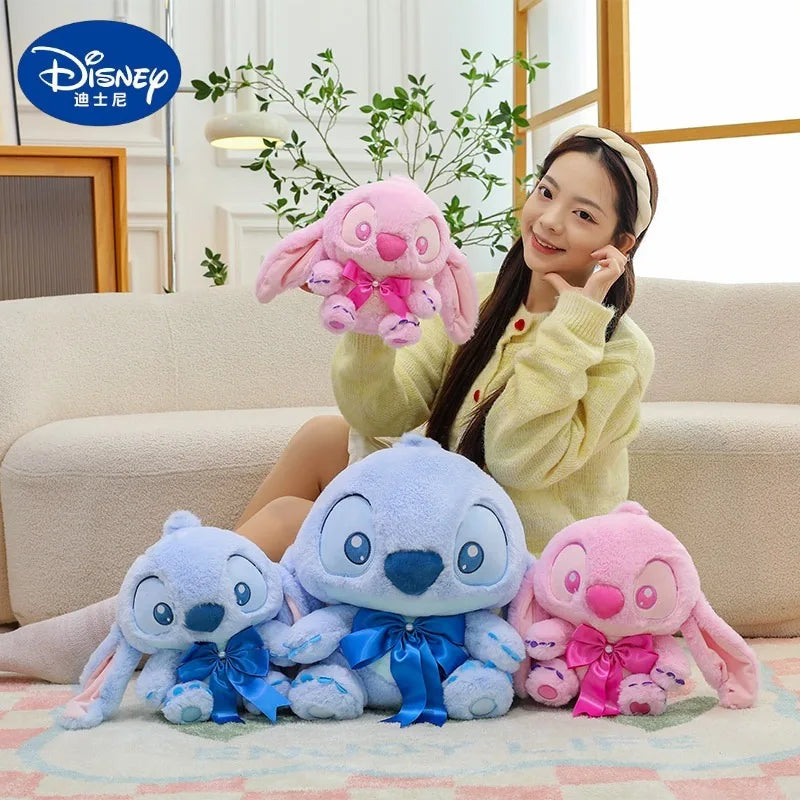 20/30/40CM Big Size Stitch Disney Anime Plush Stuffed Doll Kawaii Room Decor Plush Pillow Children's Holiday Gifts
