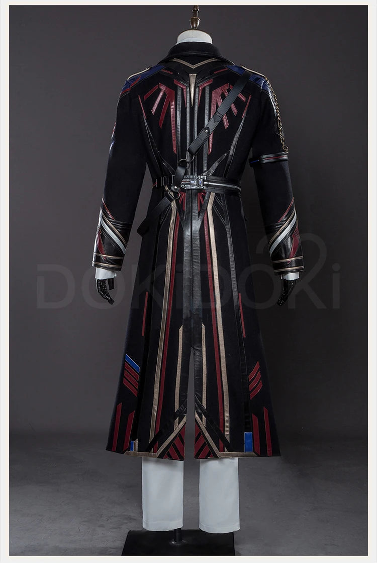 Caleb MC Cosplay Costume Game Love and Deepspace【XS-2XL】DokiDoki-R Men Women Pilot Uniform Xia Yizhou Hat Plus Size