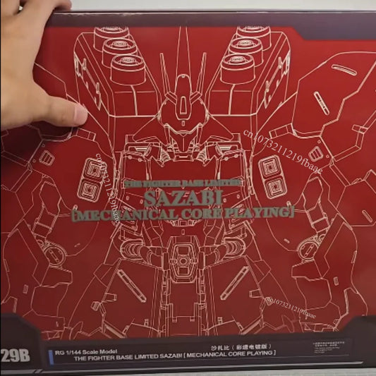 In Stock GAOGAO Model SAZABI RG 1/144 Mechanical Core Plating MSN-04 Assembly Model Kit Toys Action Figures Robot Plastic Gift