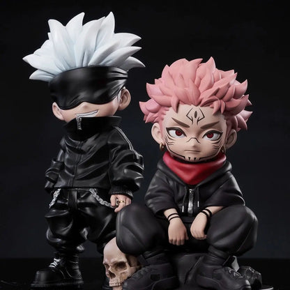 Jujutsu Kaisen Anime Figure 3 Style Satoru Gojo Action Figure Lord of the Curse Sukuna Figurine Collection Model Doll Toys Gifts