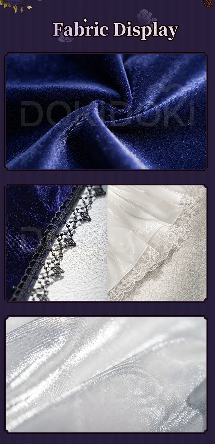 Suiginto Cosplay Costume Anime Rozen Maiden DokiDoki-SR  Suigintou Women Mercury Lampe Lolita Gothic Halloween Dress Suiginto