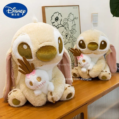 35/45/60cm Big Size Stitch Lilo & Stitch Anime Plush Stuffed Doll Kawaii Disney Plushies Decorated Pillow Children Holiday Gift