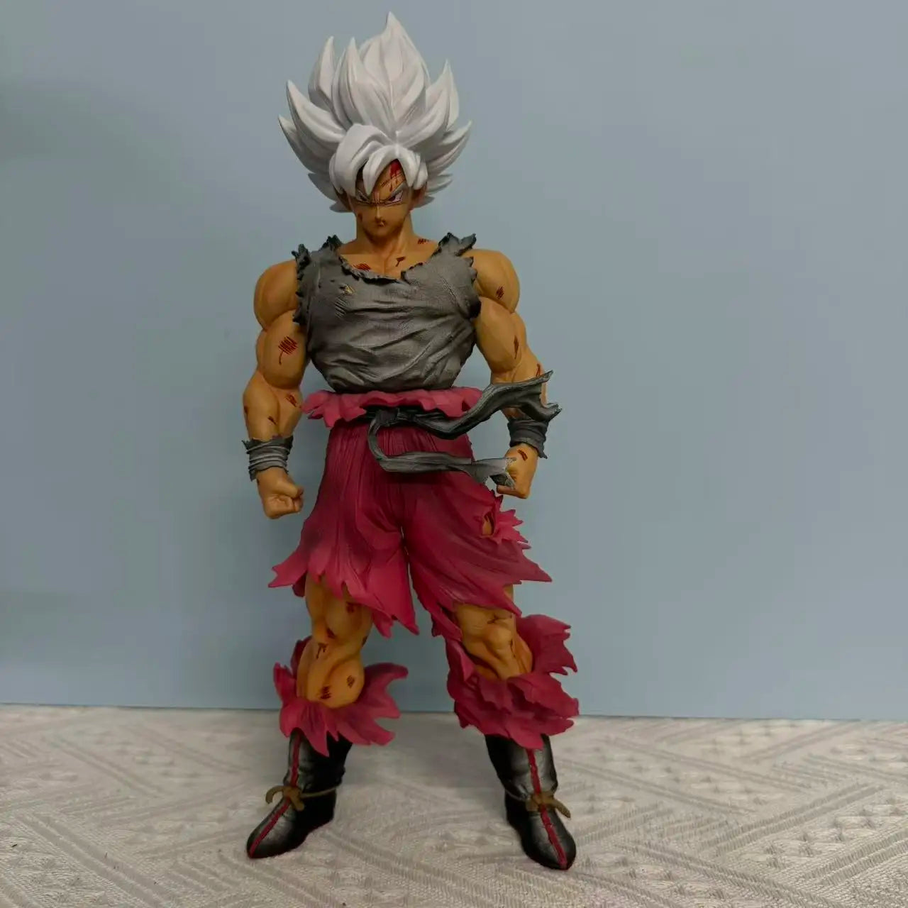 Dragon Ball Series Super Saiyan Goku High-Quality Pvc Figure Toys Combat Posture Model Collect Decoration Anime Birthday Gifts