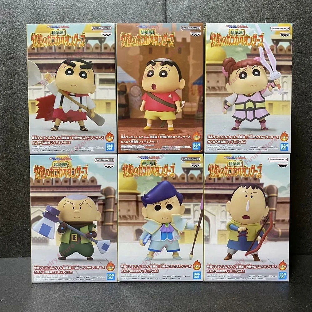Banpresto Crayon Shin-chan Scorching Kasukabe Dancers 11cm PVC