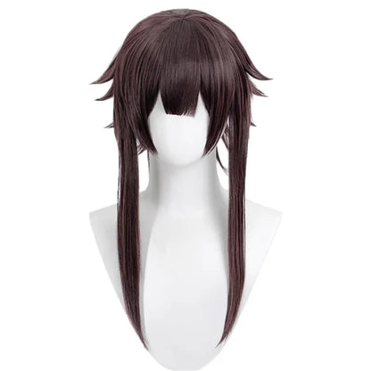 IN STOCK Meguminn Wig Anime Cosplay Wig DokiDoki Meguminn Cosplay Women Cute Long Brown Hair Heat Resistant Free Wig Cap