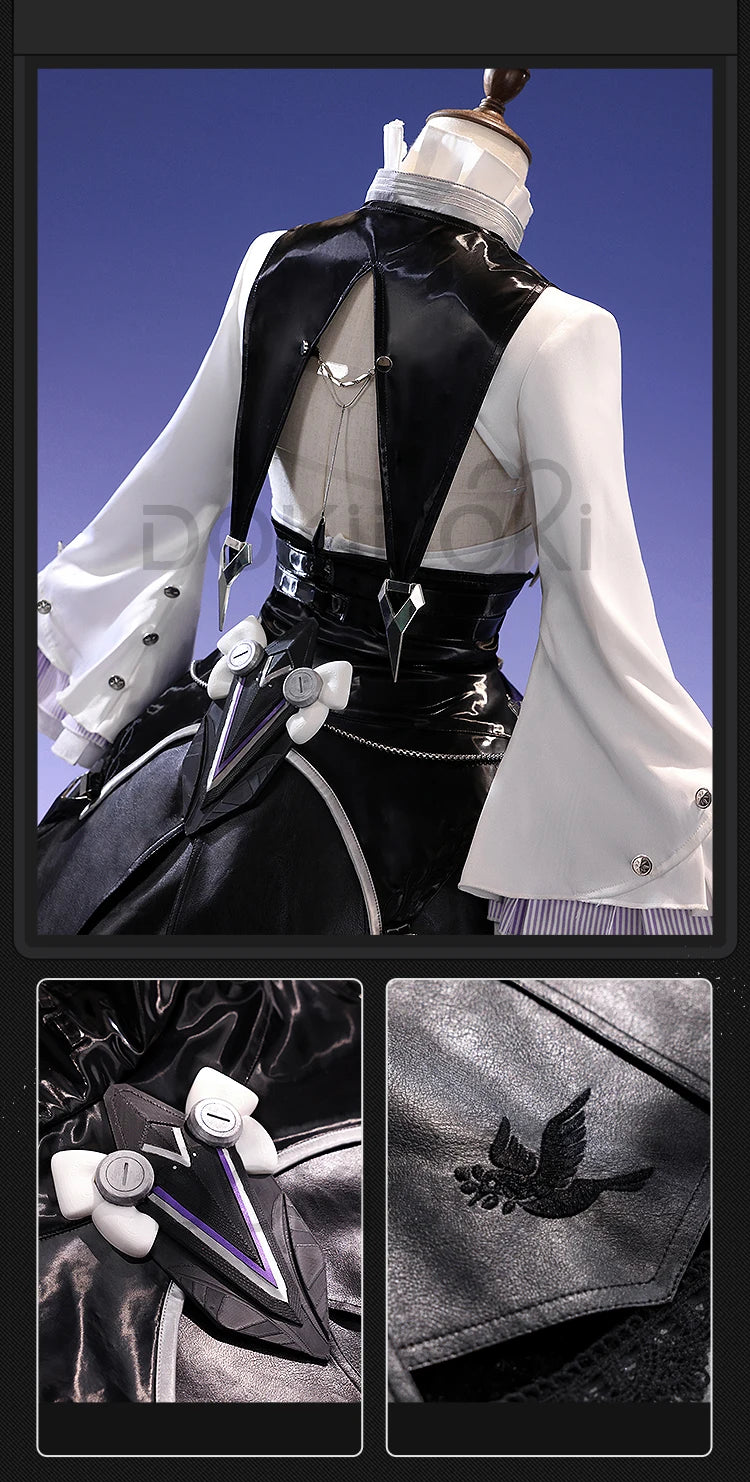 IN STOCK Vivian Banshee Cosplay Costume Game Zenless Zone Zero DokiDoki-SR Vivian Cosplay Metal Accessories ZZZ