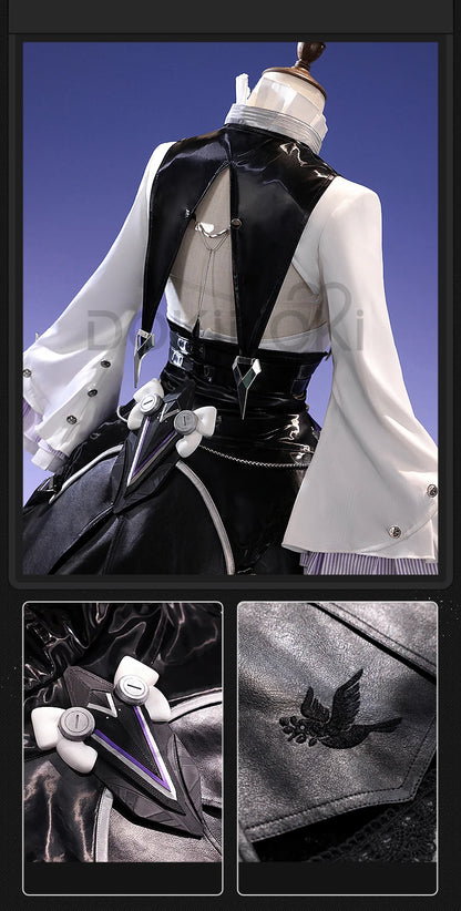 IN STOCK Vivian Banshee Cosplay Costume Game Zenless Zone Zero DokiDoki-SR Vivian Cosplay Metal Accessories ZZZ