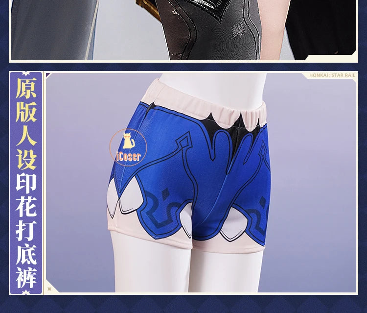 Honkai Star Rail Cerydra Cosplay Costume Wig Dress Uniform Headwear Game Outfit Halloween Party for Women Girls Role Play Props