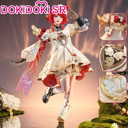 IN STOCK Tribbie Cosplay Costume Game Honkai: Star Rail DokiDoki-SR HSR Women Costume Tribios Tribbie Cosplay Wig