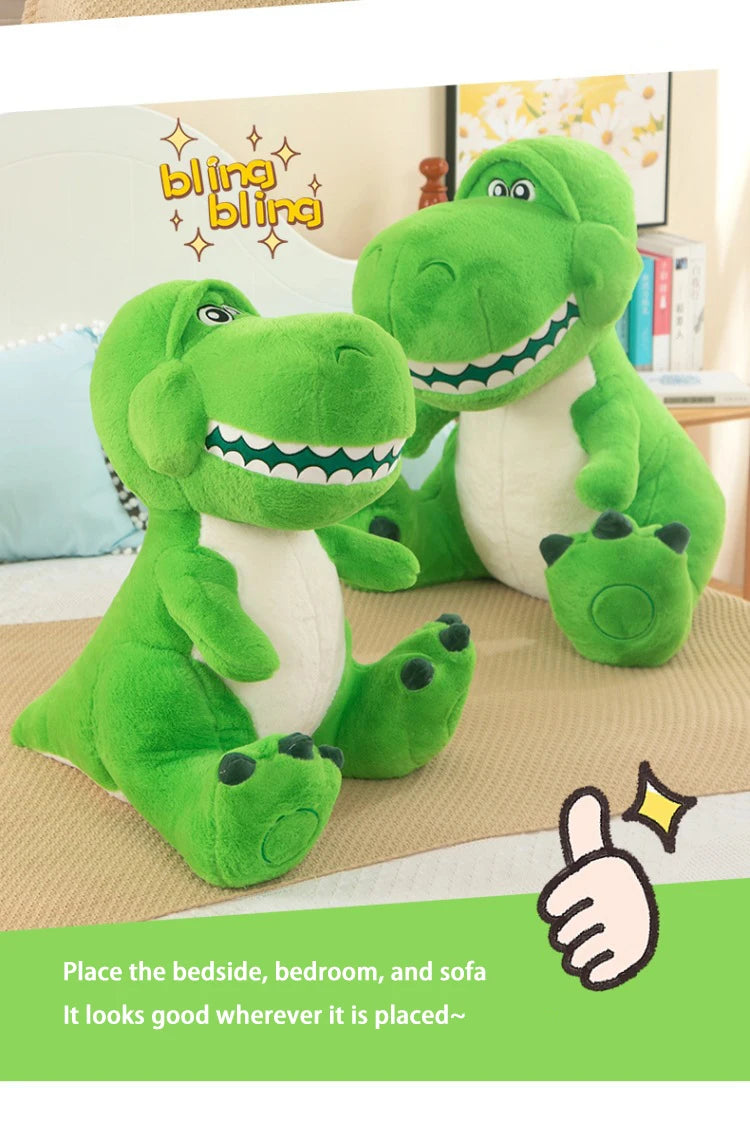 35/50/80cm Disney Toy Story Rex Plush Toys Dinosaur Animals Dolls Anime Cartoon Plushie Kawaii Pillow Soft Gift for Children