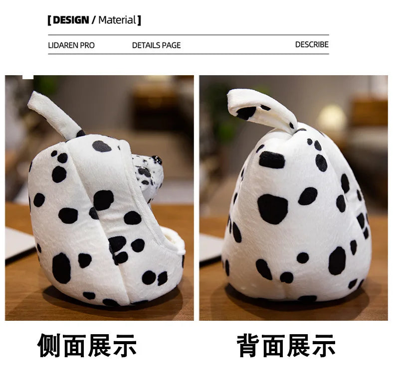 Cute Lifelike Husky & Akita Ultra-Soft Plush Stuffed Toys With A Tiny Cozy Dog Bed Cloth Dolls  Pet Lovers And Plush Collectors