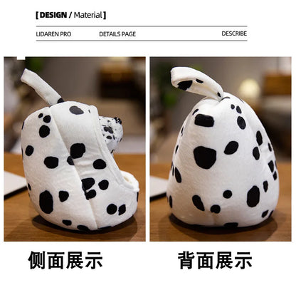 Cute Lifelike Husky & Akita Ultra-Soft Plush Stuffed Toys With A Tiny Cozy Dog Bed Cloth Dolls  Pet Lovers And Plush Collectors