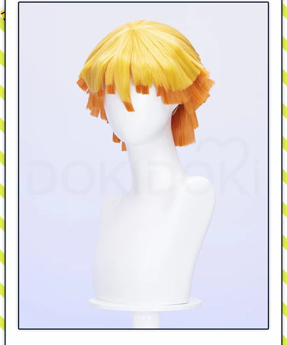 IN STOCK Tanjirouu Nezukoo Zenitsuu Mitsurii Shinobu Akazaa Wig Cosplay AnimeDokiDoki Women Tamayoo Hairpin Demon Free Wig Cap