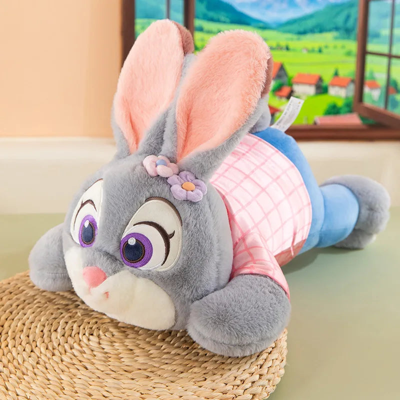 45/60/80cm Big Size Judy Hopps Nick Wilde Anime Plush Stuffed Doll Zootopia Kawaii Peluche Children's Kawaii Pillow Holiday Gift