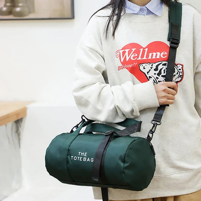 Small Fashion Gym Fitness Bag for Women – Yoga Sports Travel Weekender Mini Shoulder Duffle Handbag