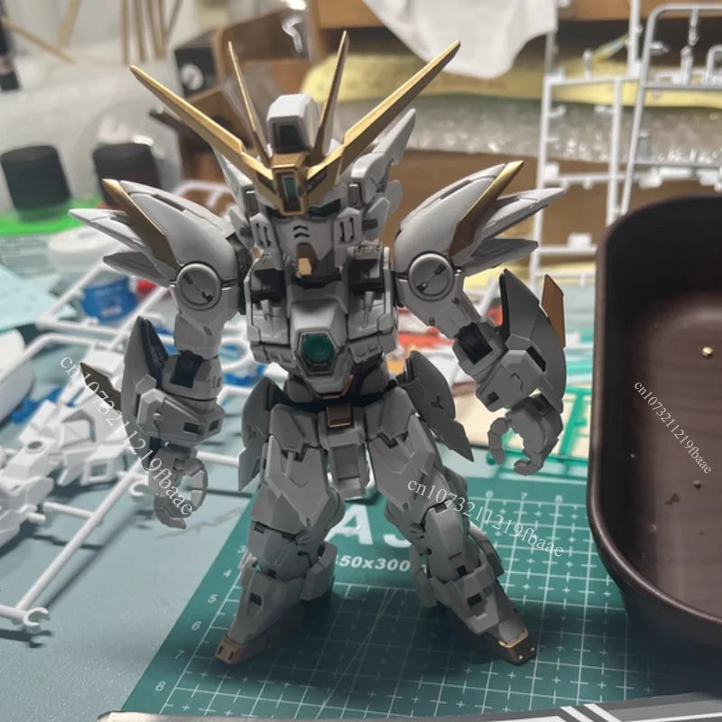 GL Model Wing Zero Snow White EW MGSD XXXG-00W0 Assembly Model Kit Toys Action Figures Model Kits Robot Plastic Hobby Kids Gift