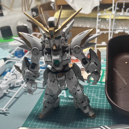 GL Model Wing Zero Snow White EW MGSD XXXG-00W0 Assembly Model Kit Toys Action Figures Model Kits Robot Plastic Hobby Kids Gift
