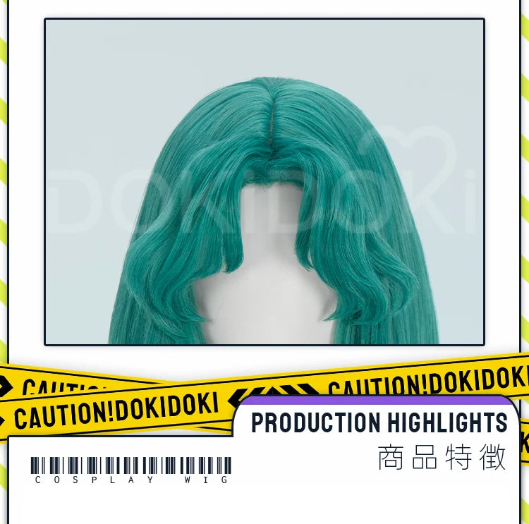 IN STOCK Chibii Usaa Tsukinoo Usagii Kinoo Makotoo Kaiouu Michiruu Wig Anime DokiDoki Cute Ponytail Hair Free Cap