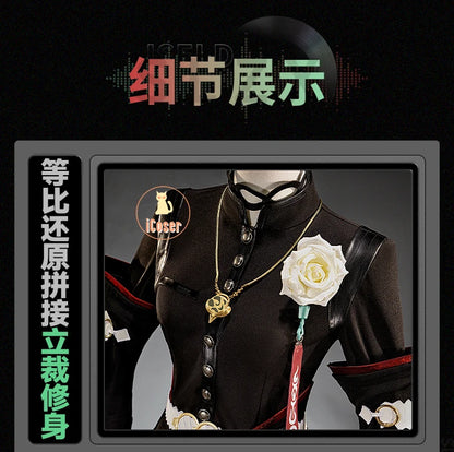 Zenless Zone Zero Isolde Cosplay Costume Wig Uniform Headwear Pendant Halloween Party Women Girls Props Game Role Play Outfit