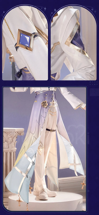 Sunday Doujin Cosplay Costume Game Honkai: Star Rail Cosplay DokiDoki-SR Men HSR Sunday The Glorious Mysteries Halloween Cosplay