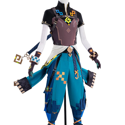 IN STOCK Kinich Costume Game Genshin Impact Cosplay【XS-3XL】DokiDoki-N Men Huitztlan Natlan Kinich Costume Cosplay Plus Size