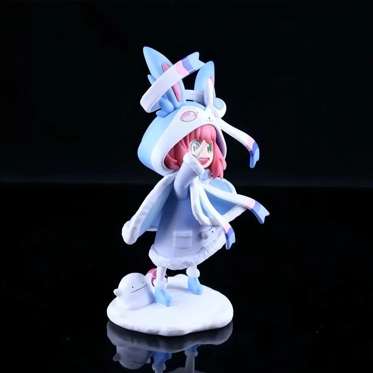 20cm Spy×Family Anime Figure Anya Forger Figure Cos Sylveon Eevee Figurine Gk Statue Model Doll Collection Room Decora Toys Gift