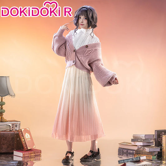 IN STOCK Waguri Kaoruko Cosplay Costume Anime The Fragrant Flower Blooms with Dignity DokiDoki-R Women Suit Halloween Cosplay